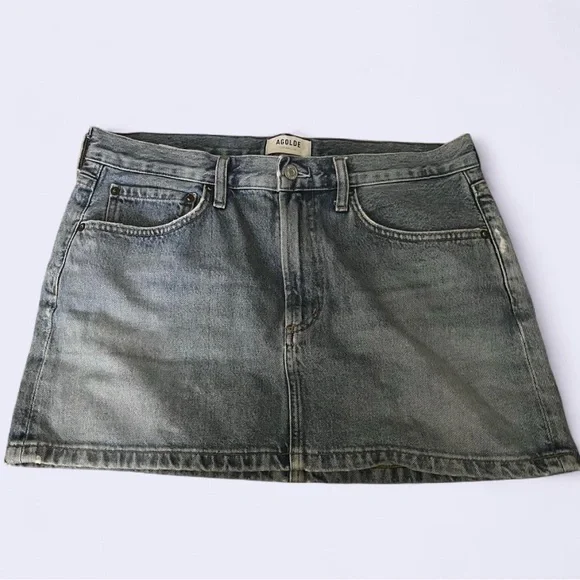AGOLDE mini skirt sz 28 - Picture 1 of 3